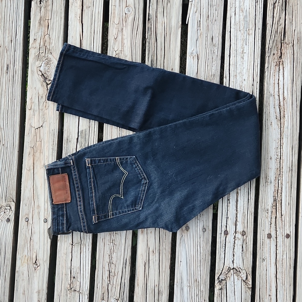 Big Star Jealousy 29L Skinny Jeans Dark Wash No Distressing Denim The Buckle